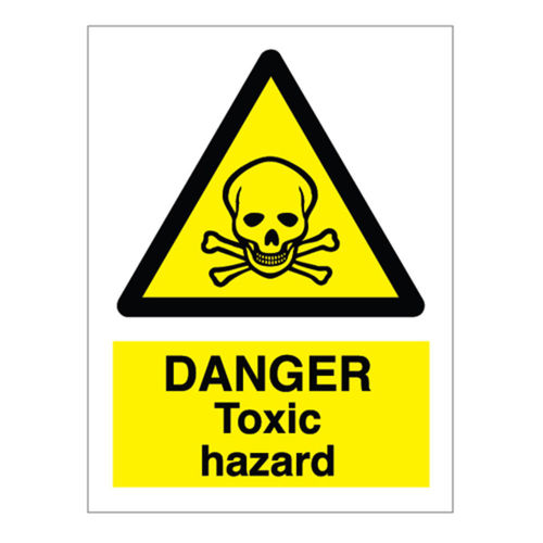 Toxic Hazard Sign (20009V)
